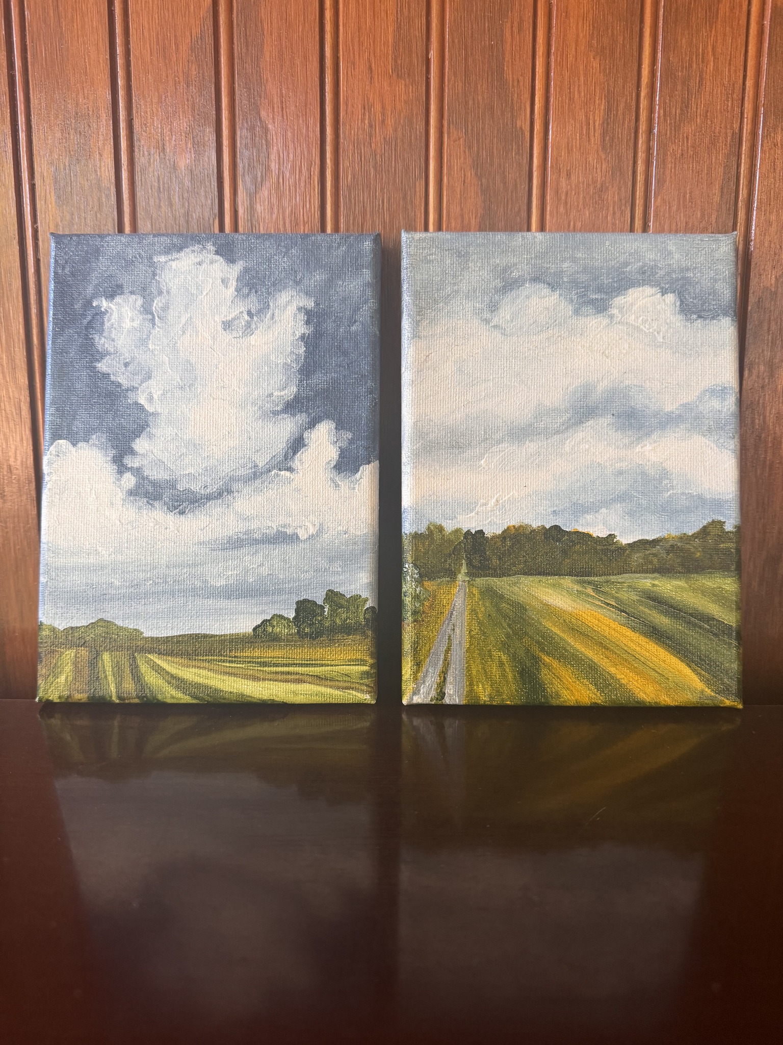 Small Landscape Pair